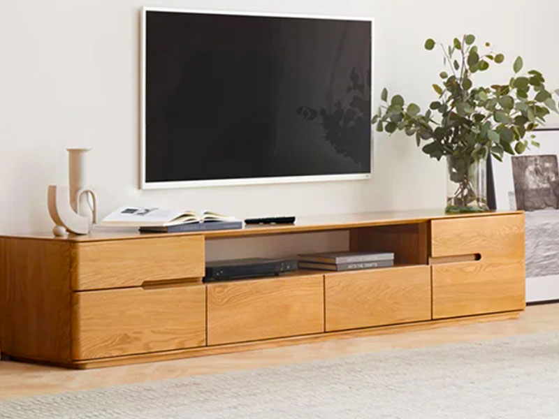 Kệ tivi gỗ sồi nga KG21