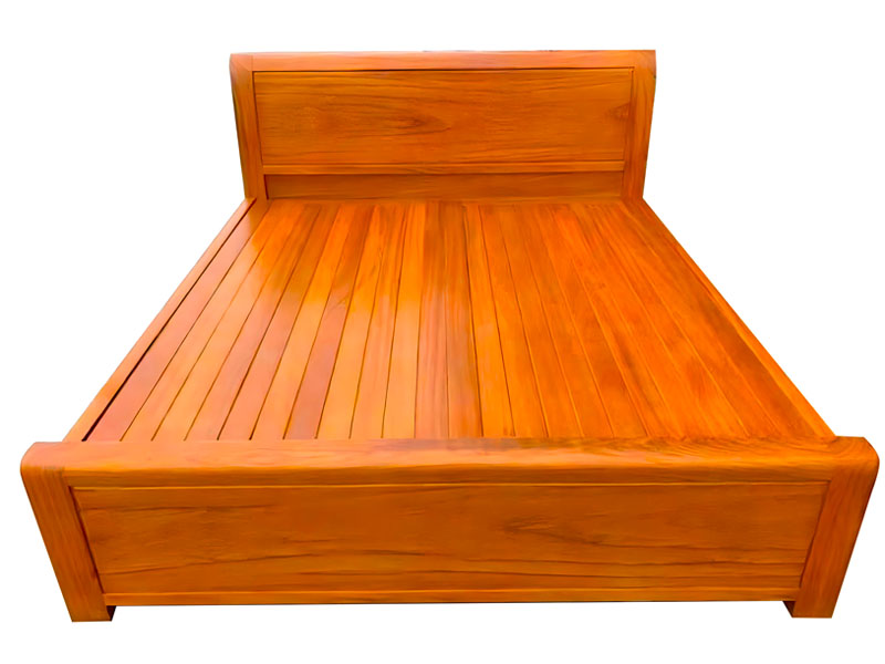 Mẫu giường gỗ tự nhiên G0056