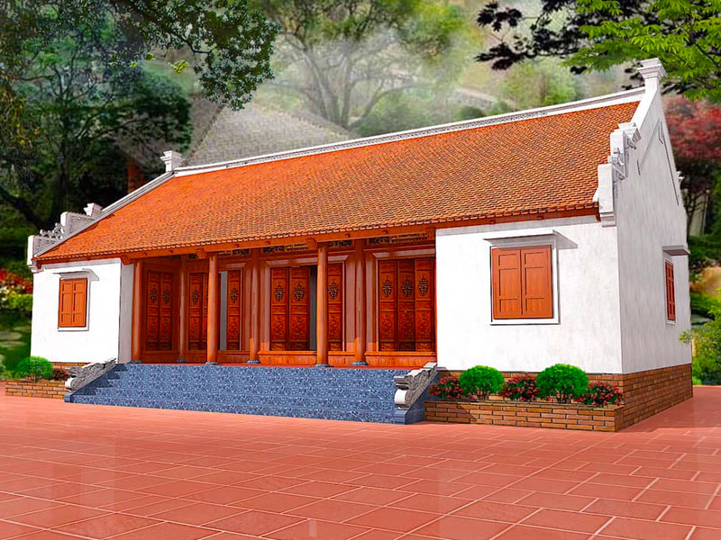 Mẫu nhà gỗ đẹp NG58
