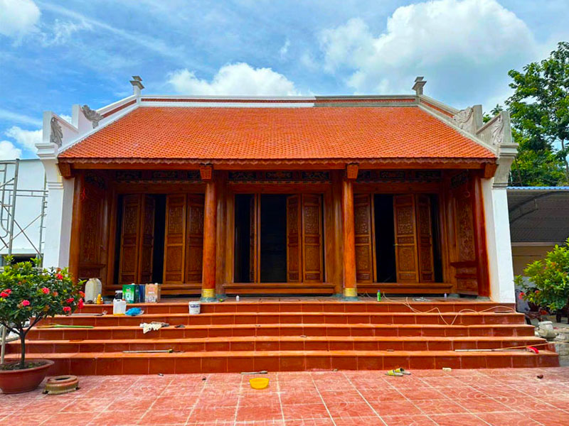 Nhà gỗ 3 gian NG55