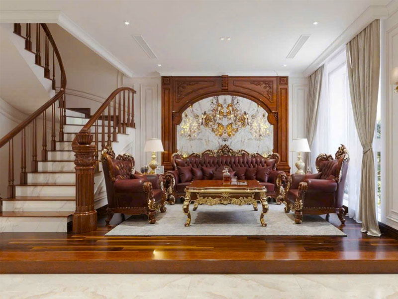 Nội thất nhà phố tân cổ điển NP0020