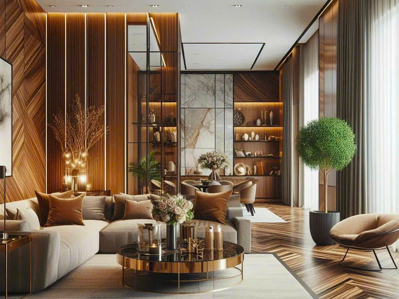 Nội thất biệt thự vinhomes NBT005